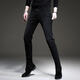 
Jie Yuepai summer trend European black high-end jeans men's Korean style small feet pants trendy brand stretch men's casual trousers 1049 gray regular 28