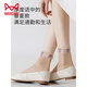 Catman Miiow High-End lose kurze Strümpfe für Frauen im Sommer Ultra-dünn atmungsaktive Anti-Hook-Seide für Mütter mit mittlerem Mund mit mittleren Alters und älteren Socken lila Spitzenkartenhaut Hauptbild 90% persönlicher Auswahl One Size 10 Paare Paare