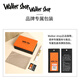 Walker Shop男士拖鞋牛皮夏季外穿时尚休闲凉拖鞋青年个性一字拖透气沙滩鞋子 黑色 38