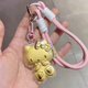 Zhaofei spot gold Kitty cat mobile phone chain pendant 999 pure gold KT cat car key 0.2 20 mg