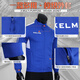 KELME Knitted Jacket Men's Casual Spring and Autumn Windproof Jacket Football Training Top Outfit Women Iron Gray/Fluorescent Orange S