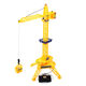Large tower crane crane large crane simulation crane tower engineering truck children boy toy model lift multi-function excavator trailer 16864 lifting crane 16870