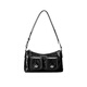 JellyToyBoyJtb Planet Frame Bolsa de axilas. Nicho Bolsa de Dumpling Portable 2025 Nuevo bolso de caramelo de una piel de vaca de moda para mujeres negras
