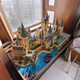 Lego Hogwarts Castle Harry Potter Series Boys and Girls Building Blocks Birthday Children's Toy Gifts Value Disney Castle 9866 + Acrylic