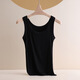 Yalu brand threaded cotton suspender vest for women wearing slim fit and slim large size suspender inner top shirt base vest for women 1478# Gray L [110-130Jin[Jin equals 0.5 kg]]