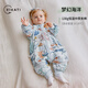 Xikati Baby Sleeping Bag Autumn and Winter Thickened Constant Temperature Anti-Kicking Split Legs Anti-Cold Newborn Baby Winter Quilt Constant Temperature Medium Thick Style Suitable for 10-20 Dream Ocean Sea S Code Suitable for Height 65-75cm 0-1 Years Old