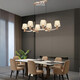 OPP 2025 New Light Luxury Villa Kronleuchter Modernes atmosphärisches High-End-Wohnzimmer-Licht-Design Vollspektrum Display Finger 9712 Kopfdurchmesser 100cm-260