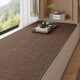 Fat Donglai's same style bay window mat, Japanese style simple linen woven window sill mat, universal for all seasons, non-slip and stain-resistant, customized bed oatmeal 80cm*240cm
