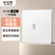 Bull (Bull) Switch Socket G12 Series One El encamado de la computadora Estilo de crema 86 Panel G12T102 Blanco de nieve