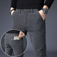 Hailan Spring Casual Pants Men Korean Loose Thin Cotton and Line Trendy Brand Men Slim Straight Spring Casual Pants Men 688 Black (Single) 38 Size (Reference 180Jin [Jin equals 0.5 kg])