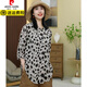 皮尔卡丹（pierre cardin）2025夏季新款时尚休闲防晒小衫上衣女洋气减龄宽松显瘦豹纹衬 693豹纹款 XL 100-120