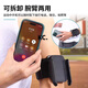 Kaooseen Driving Wrist Phone Holder Wristband Sports Arm Cover Running Phone Bag Strap Fixing Special Equipment Hanger Wrist Bracket Black