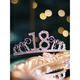 Aitanfang crown headdress birthday 18-year-old best friend gift for girls 18-year-old 18-year-old coming-of-age ceremony female adult ceremony sense small 18-year-old rhinestone crown