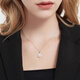 Lao Fengxiang S925 Sterling Silver NUEVA Camellia China Camellia Cadena de suéter RETO RETRO FLEFOR FLARE PARA REGISTRO DE CUMPLEAÑOS DE CUMPLEAÑOS