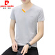 T-shirt à manches courtes de Pierre Cardin pour hommes à manches à manches courtes minces à manches minces minces de vêtements à manches à manches