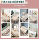 Green dyed table mats, coffee table tablecloths, waterproof and oil-proof dining table mats, TV cabinets, books, anti-fouling household leather oval, everything is fine, 90*180cm