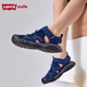 Levi s shopping mall same style Levi's children's sandals summer new outdoor sports shoes dark denim blue 29 recommended foot length 18cm