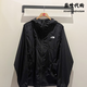 North Face North Face 25 Frühlings- und Sommer im Freien Sport Sonnenschutzkleidung Haut Kleidung spritzproofes und Frauen Mantel 8ezy A0m/Stern graues Sticklogo M 170/92A