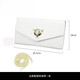 Jingtao High-End-Clutch-Tasche für Frauen-Clutch-Beutel 2024 Neue Sommermodemettemperament Handtasche Handtasche Handgröße Schwarz 26,5 cm lang * 14 cm hoch