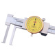 Ywzr doble garra larga gancho interno groove interno medir calibración 9-1509-200 Single Claw Groove Inner Vernier Caliper Taiwán Estrecho 30-300 Medidor de cinturón de una sola garra Medidor