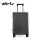 Walker Shop suitcase aluminum alloy trolley travel code box universal wheel suitcase anti-fall large capacity lightweight silent box dark gray 24 inches