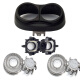 SHUIMUFENG convient à Feike Electric Shaver FS867 Couteau Head FS868 BLADE FS869 Couteau Net Scraper Head Cover Bracket [FS867 / 868/869] COUVERTURE DE COUPE + CADEAUX