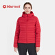 Marmot (Marmot) Amerikanische Version von Marmot Groundhog Echo Federless Women's Outdoor-Rippen-Baumwollkleidung warmer neuer Xueli-Kapuzenteam Red M15869-6278 XS Schulterbreite 35