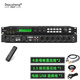 DepushengX5 professional ktv pre-effector digital audio processor stage singing conference home karaoke reverb mixer anti-howling suppression household effector