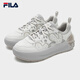 Fila Damenschuhe Kakteen moderne Schuhe Herbst neuer Kaktus bequem und modische lässige Schuhe dicke Schuhe weißer mittelweißer Weiß/Pilz grau-ba 38