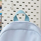 2025 Neue Schoolbag für weibliche Grundschüler Einfacher farbenfarb mehrschichtige japanische INS-INS-Stil Ultra-leichte süße Mädchen Schultern MC-818# Blau mit Lucky Bag