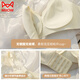 Cat Man (MiiOW) traceless underwear for women with large breasts showing small breasts gathering and sagging, lifting and lifting summer thin comfort bra Cheese color + black (2 pieces more discounted) M Suitable for 75-90Jin [Jin equals 0.5 kg] 32/70ABC