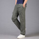 
Jiujiuwang Summer Men's Thin Leisure Pants Straight-Line-Fat Plus Plus Large Size Hip Hop Sports Loose Multi-Pocket Working Pants Men's Trendy Gray #9926 Pocketless M Weight 100-130Jin [Jin equals 0.5 kg]