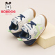 Babudou Children's Shoes Boys Autumn Versatile Baby Shoes Casual and Comfortable Children's Toddler Shoes 101353148m/Navy Blue 25