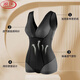 LangSha (LangSha) powerful slimming new weight loss bundles, belly, sweat, body shaping, body beauty, body full body tight belly inner shape for women 1509 jumpsuits, skin color set XL 115-130Jin [Jin equals 0.5 kg]