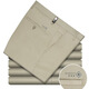 Jiumuwangs neue lässige Hosen für Männer Frühling und Sommer dünn geschäftsfreier Bügelvater Hose tiefgreifend Baumwolle, gerade lose lose Länge 3524/dunkelblaues dunkles Muster 29 (Taillenumfang 2 Fuß 2)