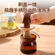 Bear oil brush bottle silicone oil brush integrated bottle brush oil brush pancake brush oil pot seasoning bottle outdoor barbecue 100mL