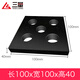 Yue Changsheng three-quantity marble square ruler 00-level granite measurement parallel flat ruler machine tool square box 100*100*40 marble square ruler