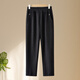 Fengxiao mom wear spring and autumn casual pants for middle-aged and elderly women grandma style trousers for the elderly and old ladies high-waisted straight pants