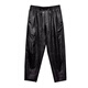 Sulai Chinesische Stil Duft Cloud Silhouette Casual Hosen für Männer im Sommer Mode dünne Maulbeer-Seidenhosen Los großer großer Hose schwarze Hosen 9226 Einzelgröße XL empfohlen 130 bis 145 Jin [Jin gleich 0,5 kg]