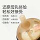 Shixi Pacificier, grand bébé de plus d'un an de la sucette de paille en silicone de large calibre, deux paquets
