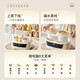 Bear electric stew pot, household electric stew pot, upper steaming and lower stew, water-proof stew pot, soup pot, bird's nest stew pot, baby porridge pot, porridge and health care, multi-functional, can be reserved and timed DDZ-H10H6, 24H reservation + 12H heat preservation 1L