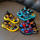 Children's sandals, boys' shoes, summer sports beach shoes, boys' non-slip, soft sole, breathable children's shoes, sky blue 27