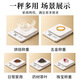 Pengjing small electronic scale Kesheng electronic scale high-precision kitchen scale baking precision household traditional Chinese medicine food scale multi-purpose pearl white battery model battery + tray + measuring cup + separator