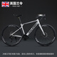 
Lanling Road Bike 700C Adult Men's Disc Brake Speed ​​Racing Student Female City Commuter Train Bike Windrunner Space Silver Steel Frame 700C Straight Handle 700C 24 Speed ​​Positioning Transmission Internal Track Wire Disc 40