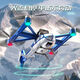 Yaxing Fernbedienung Luftbauer Fotografie Drohne Fernbedienungsflugzeug Kinderkämpfer Flugzeugmodell Quadcopter Elementary Hubter 8K Luftfotografie Version - Schwarz einschließlich 1 Flugzeugbatterie [Geschenkbox + Fernbedienung Elektrisch
