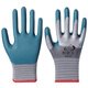 Handschuhe Arbeitsschutz Verschleiß resistenter Arbeit verdickte Arbeit Gummi Latex Anti-Rutsch-Konstruktion Atmungsabstimmung Gummi-Fingerkleber A698 12 Paare l