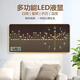Nacimiento en primavera y cosecha de otoño Calendario perpetuo Pantalla electrónica 2024 Nuevo restaurante Pintura decorativa con reloj Bienvenido Pine Elk Watch Reloj WH-673-F [Calendario perpetuo + temperatura] 120*60 PVC Marco de imagen negra