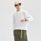 Zo Danuhongli Shirt Male Pure Cotton Pure Bottom Shirts Sven Hengli leads long -sleeved T -shirts 13024615