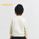 Balabala children's clothing boys' sweatshirts plus velvet autumn and winter clothing with trendy printing inside 201424121106
