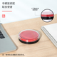 得力 φ82mm圆形财务快干印台印泥 清晰印记 财务用品 办公用品 红色9863ES